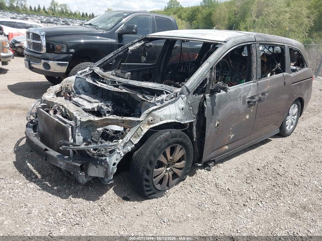 5FNRL5H40EB067824 2014 HONDA ODYSSEY photo no. 2