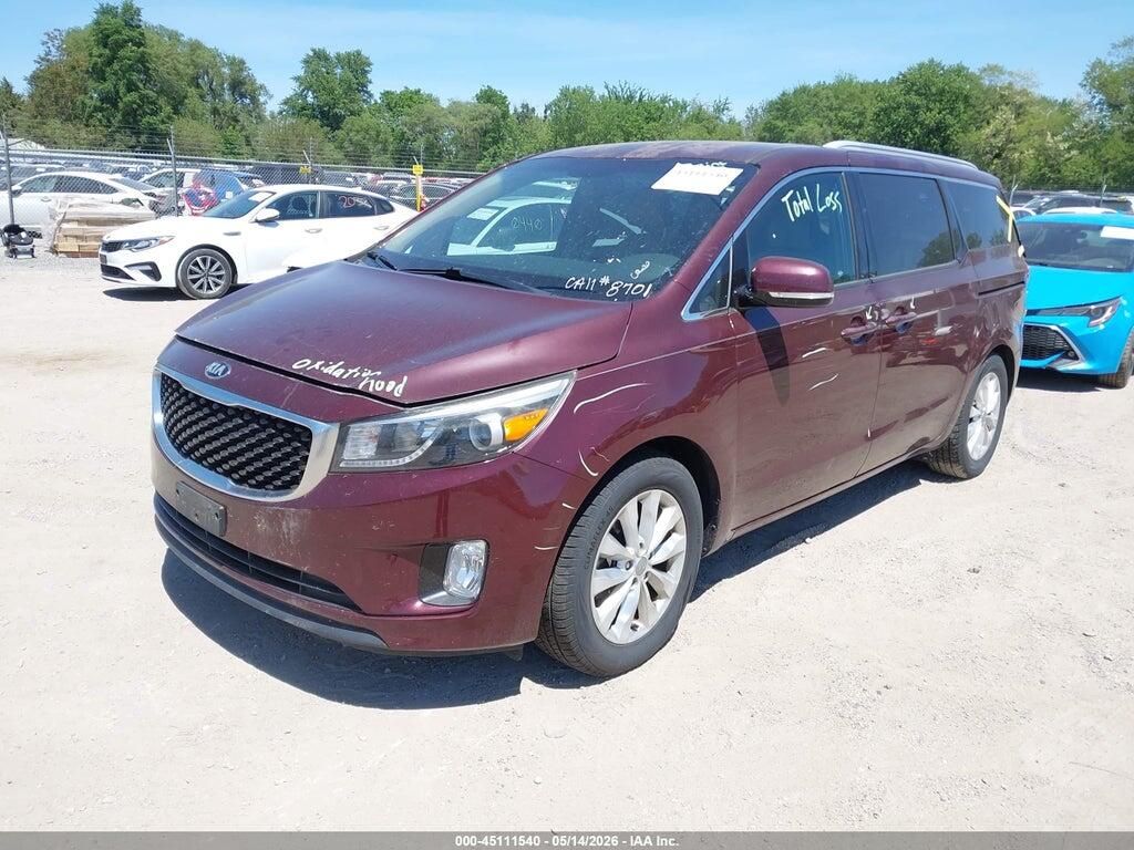 KNDMC5C10F6031619 2015 KIA SEDONA photo no. 2