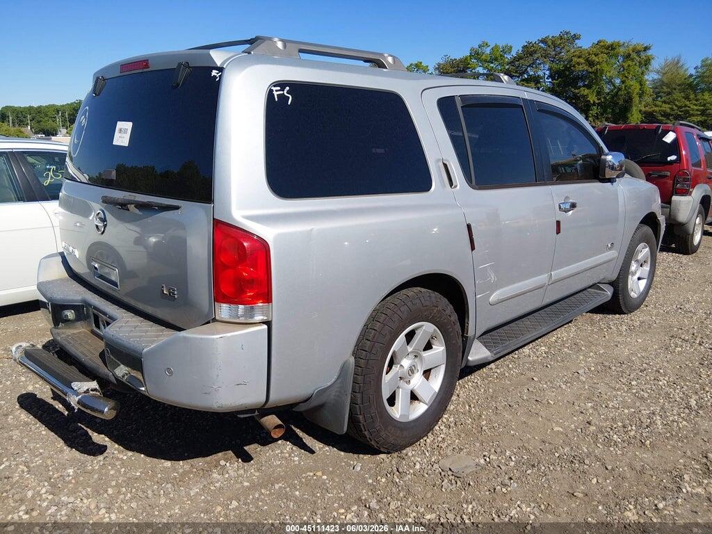 5N1AA08B35N706781 2005 NISSAN ARMADA photo no. 4