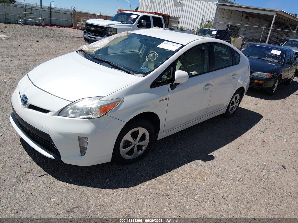 JTDKN3DU1D5693713 2013 TOYOTA PRIUS photo no. 2