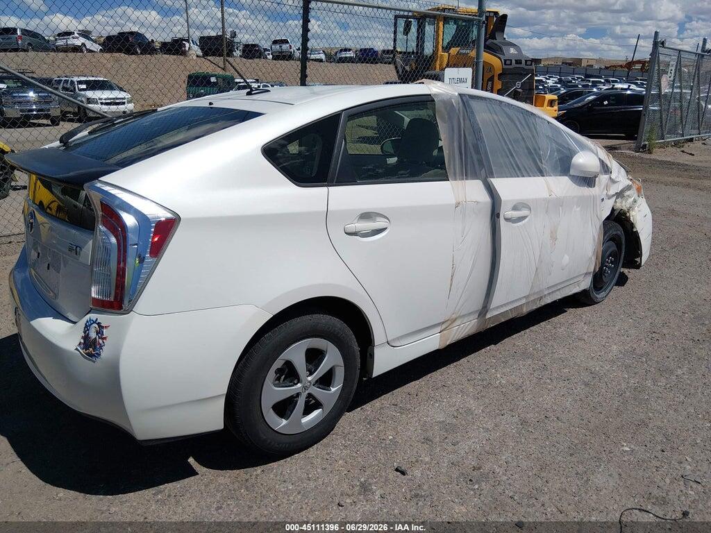 JTDKN3DU1D5693713 2013 TOYOTA PRIUS photo no. 4