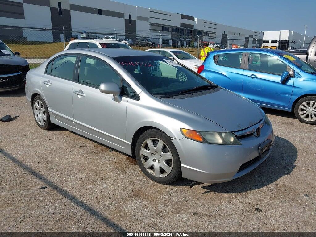 1HGFA165X7L070258 2007 HONDA CIVIC photo no. 1