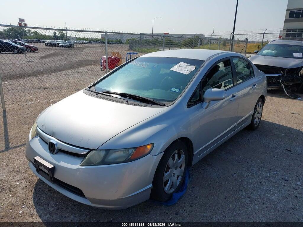 1HGFA165X7L070258 2007 HONDA CIVIC photo no. 2