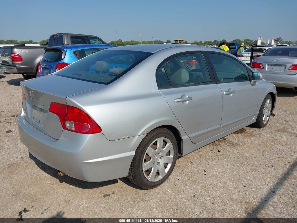 1HGFA165X7L070258 2007 HONDA CIVIC photo no. 4