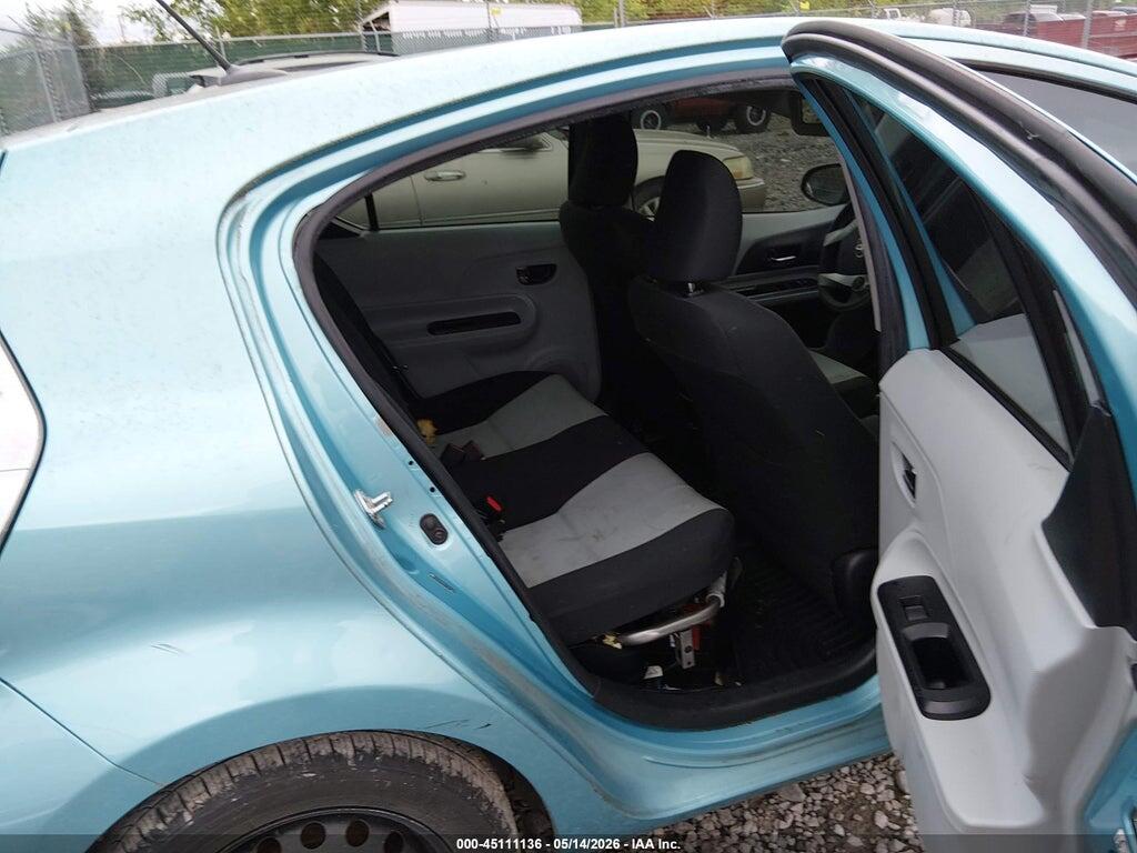JTDKDTB35C1031281 2012 TOYOTA PRIUS C photo no. 8