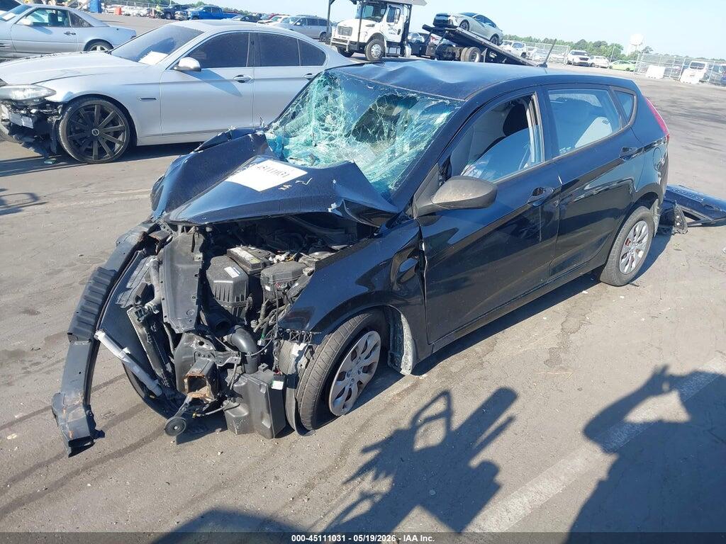 KMHCT5AE1GU236957 2016 HYUNDAI ACCENT photo no. 2