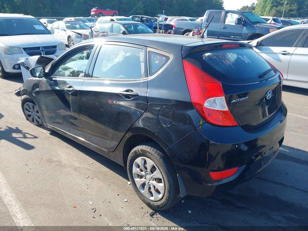 KMHCT5AE1GU236957 2016 HYUNDAI ACCENT photo no. 3
