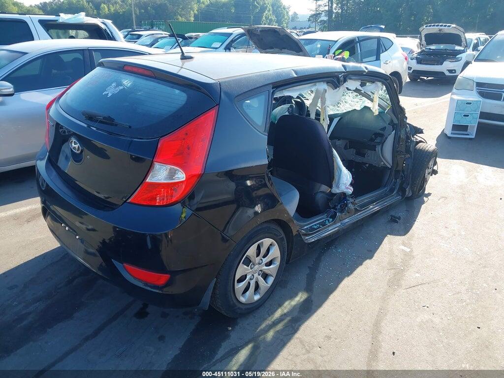 KMHCT5AE1GU236957 2016 HYUNDAI ACCENT photo no. 4