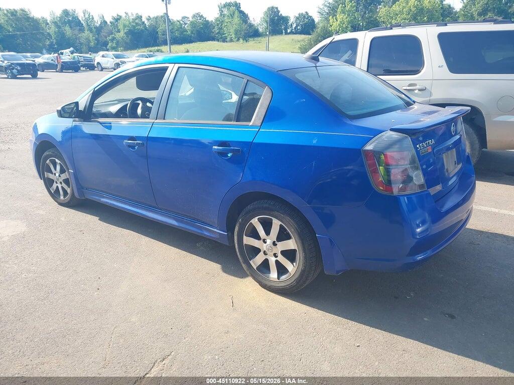 3N1AB6APXCL691206 2012 NISSAN SENTRA photo no. 3