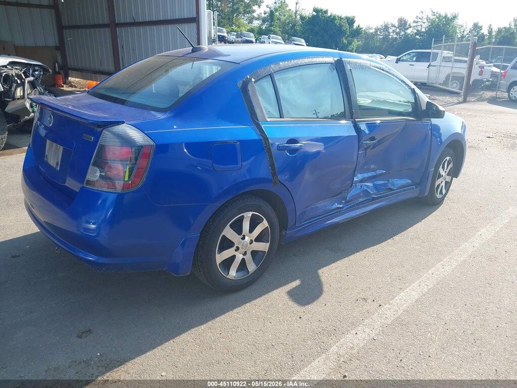3N1AB6APXCL691206 2012 NISSAN SENTRA photo no. 4