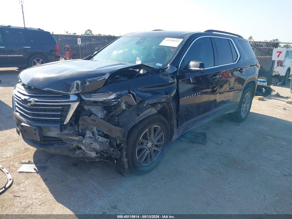 1GNERGKW8NJ171870 2022 CHEVROLET TRAVERSE photo no. 2