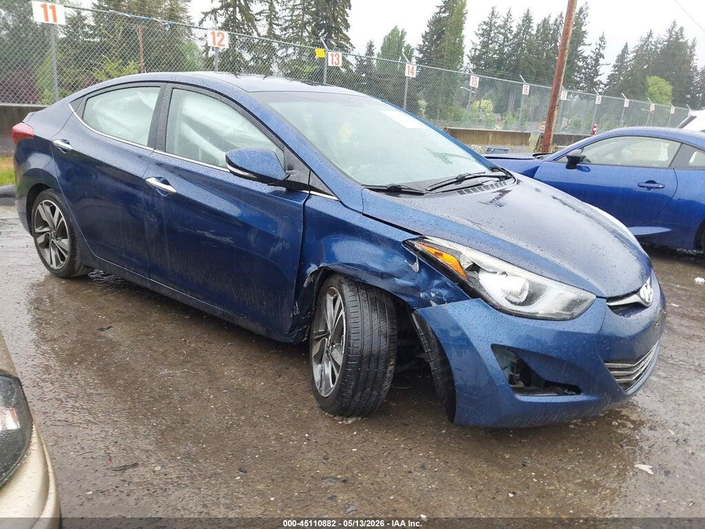 5NPDH4AE6FH633254 2015 HYUNDAI ELANTRA photo no. 1