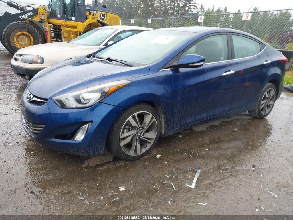 5NPDH4AE6FH633254 2015 HYUNDAI ELANTRA photo no. 2