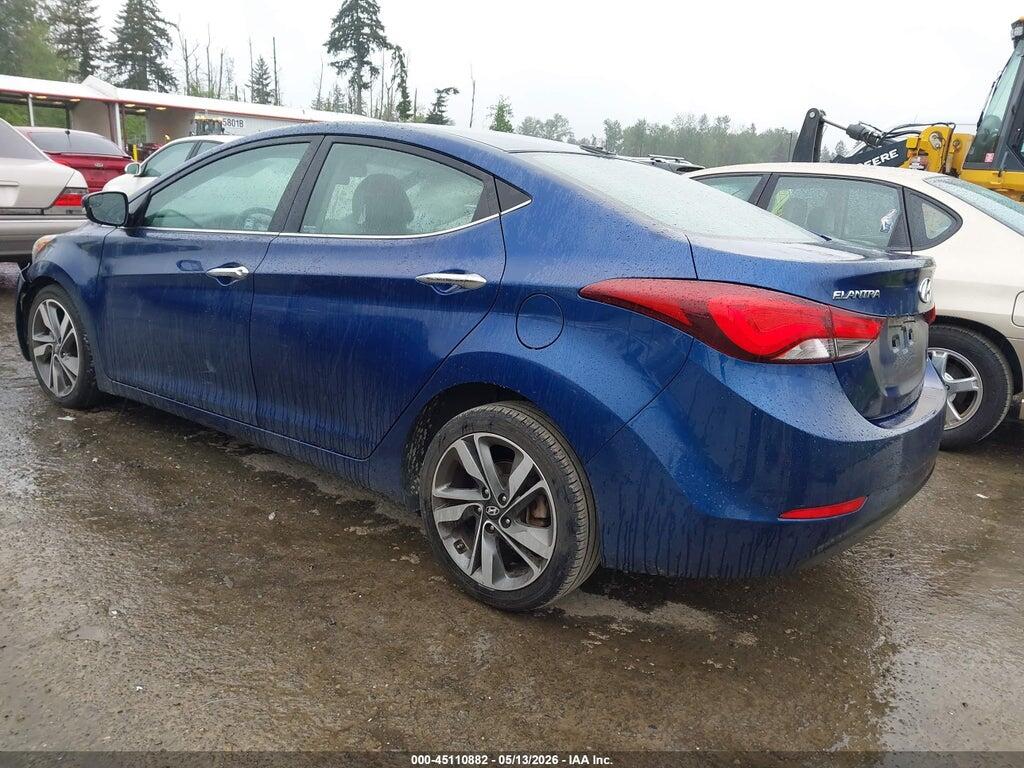 5NPDH4AE6FH633254 2015 HYUNDAI ELANTRA photo no. 3