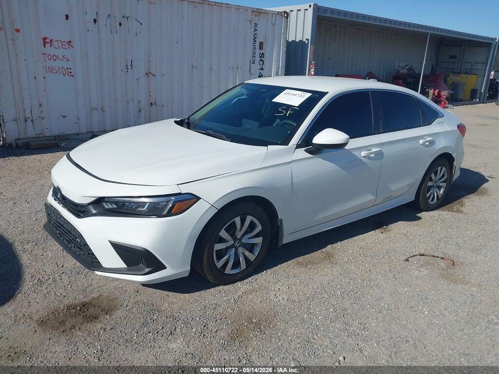 2HGFE2F2XNH544493 2022 HONDA CIVIC photo no. 2
