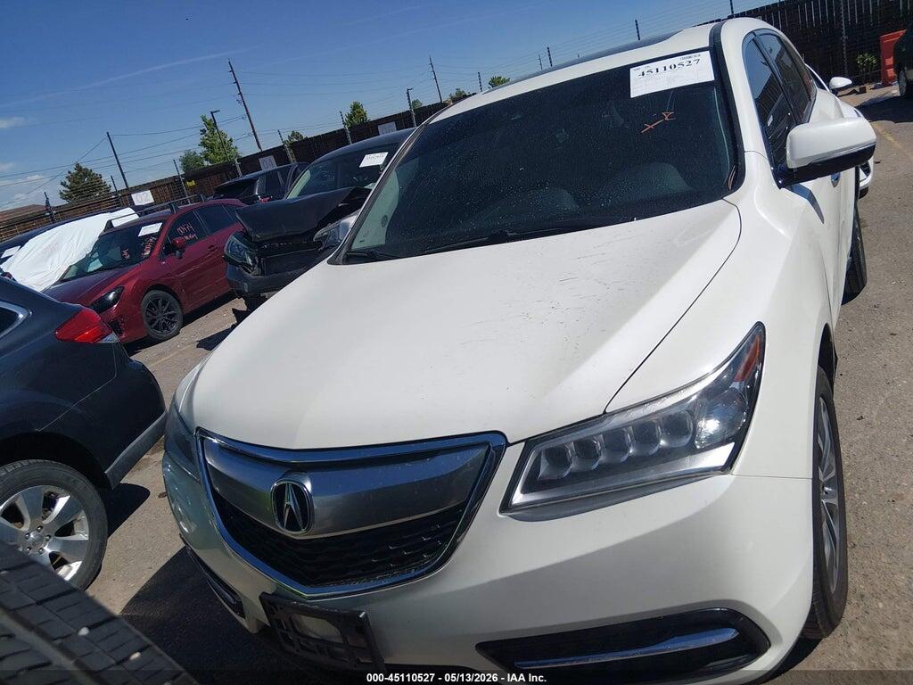 5FRYD4H40GB061848 2016 ACURA MDX photo no. 12