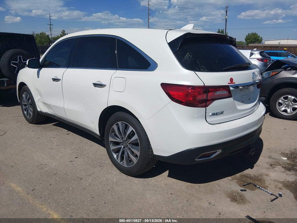 5FRYD4H40GB061848 2016 ACURA MDX photo no. 3