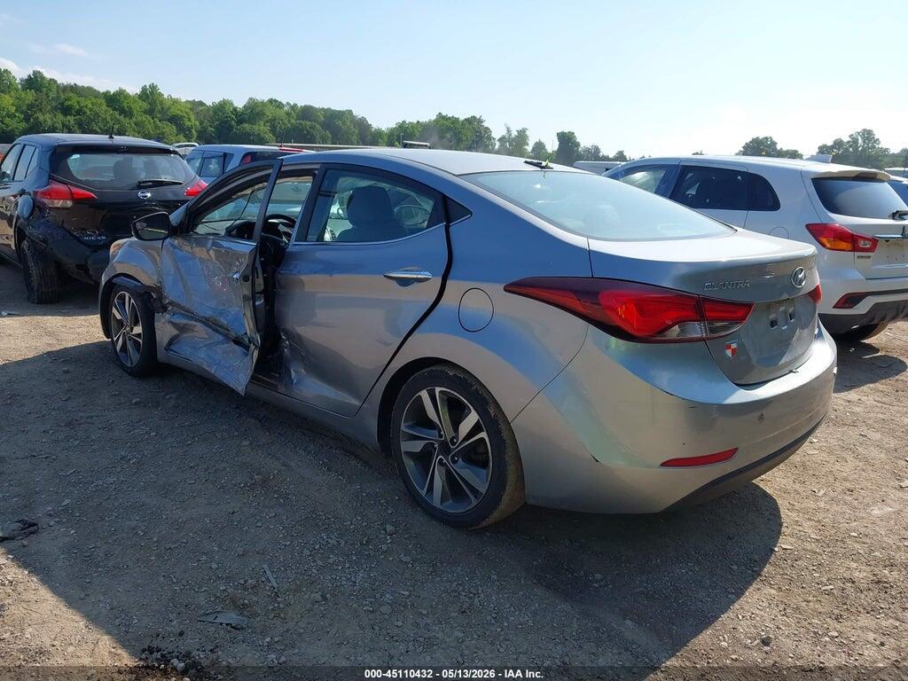 5NPDH4AE4FH561759 2015 HYUNDAI ELANTRA photo no. 3