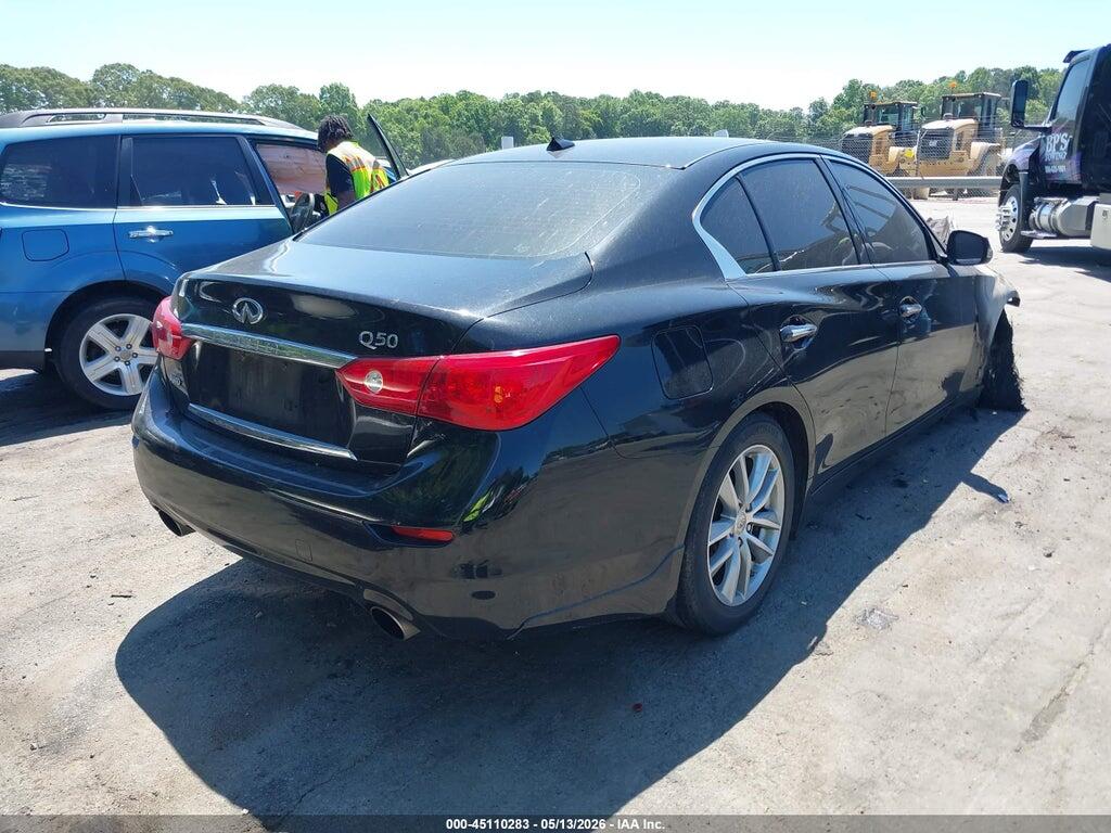 JN1BV7AR9EM693895 2014 INFINITI Q50 photo no. 4