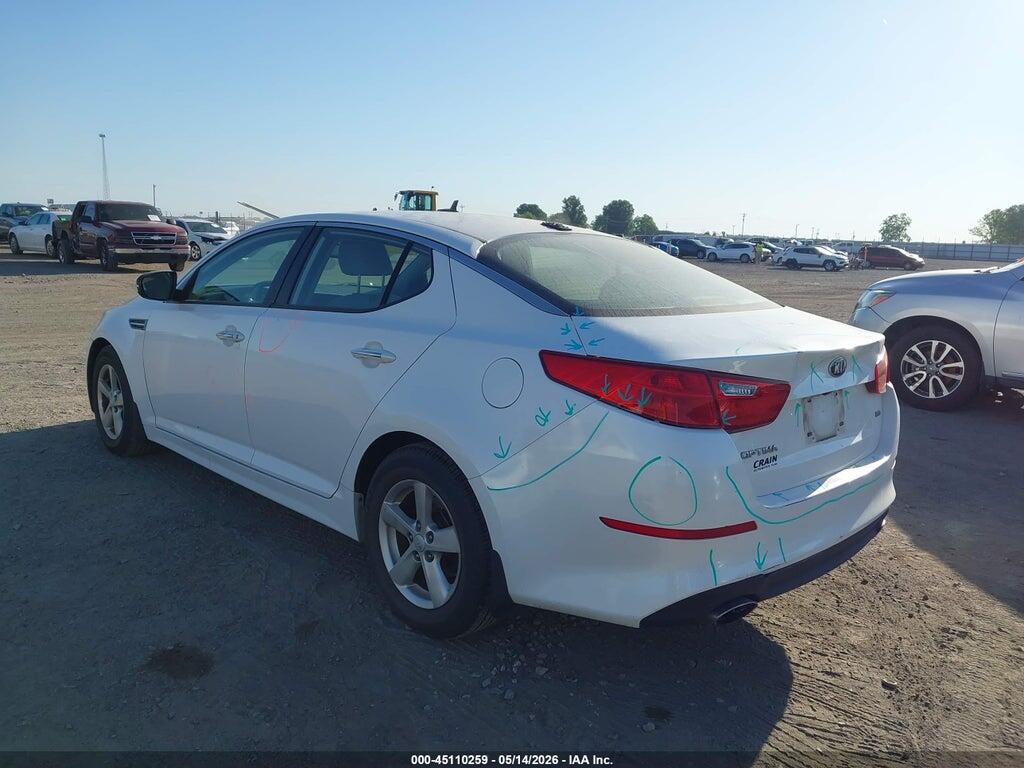 KNAGM4A70E5494194 2014 KIA OPTIMA photo no. 3