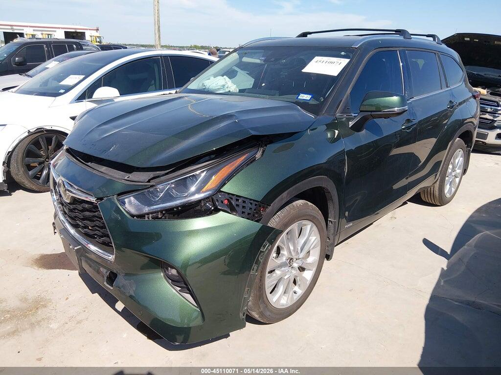 5TDXBRCH7SS681692 2025 TOYOTA HIGHLANDER HYBRID photo no. 2
