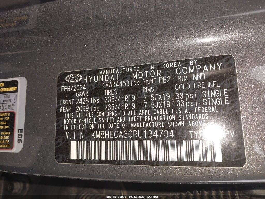 KM8HECA30RU134734 2024 HYUNDAI KONA photo no. 9
