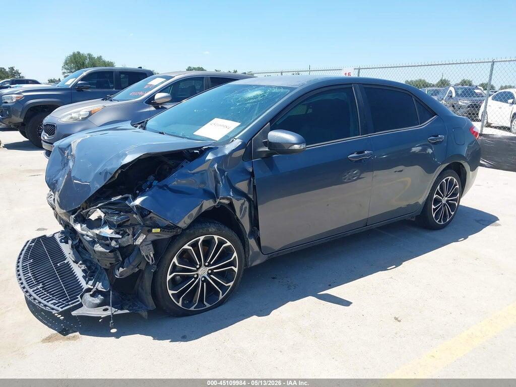 5YFBURHE6FP267546 2015 TOYOTA COROLLA photo no. 2