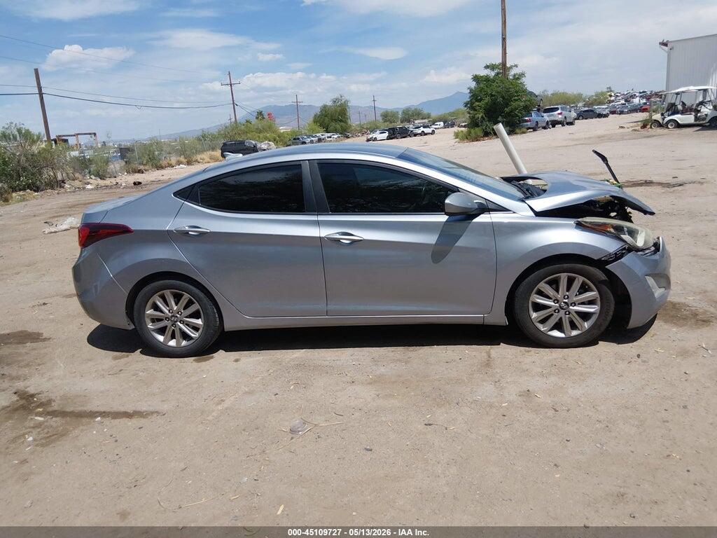 5NPDH4AE9GH741272 2016 HYUNDAI ELANTRA photo no. 12