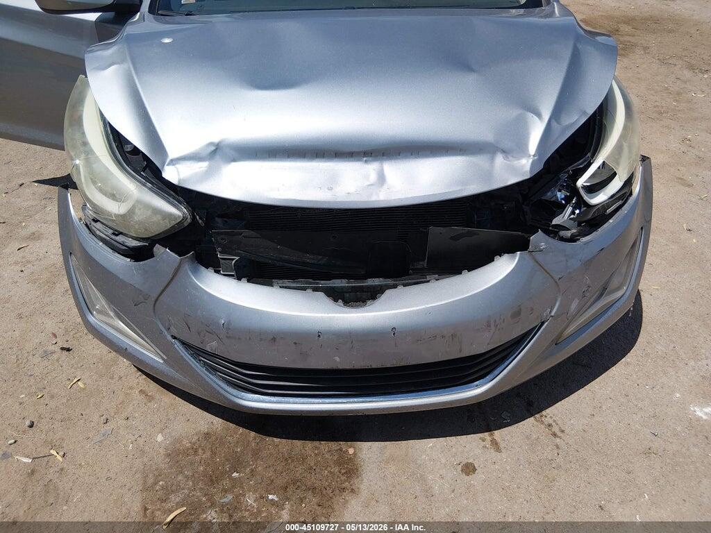 5NPDH4AE9GH741272 2016 HYUNDAI ELANTRA photo no. 6