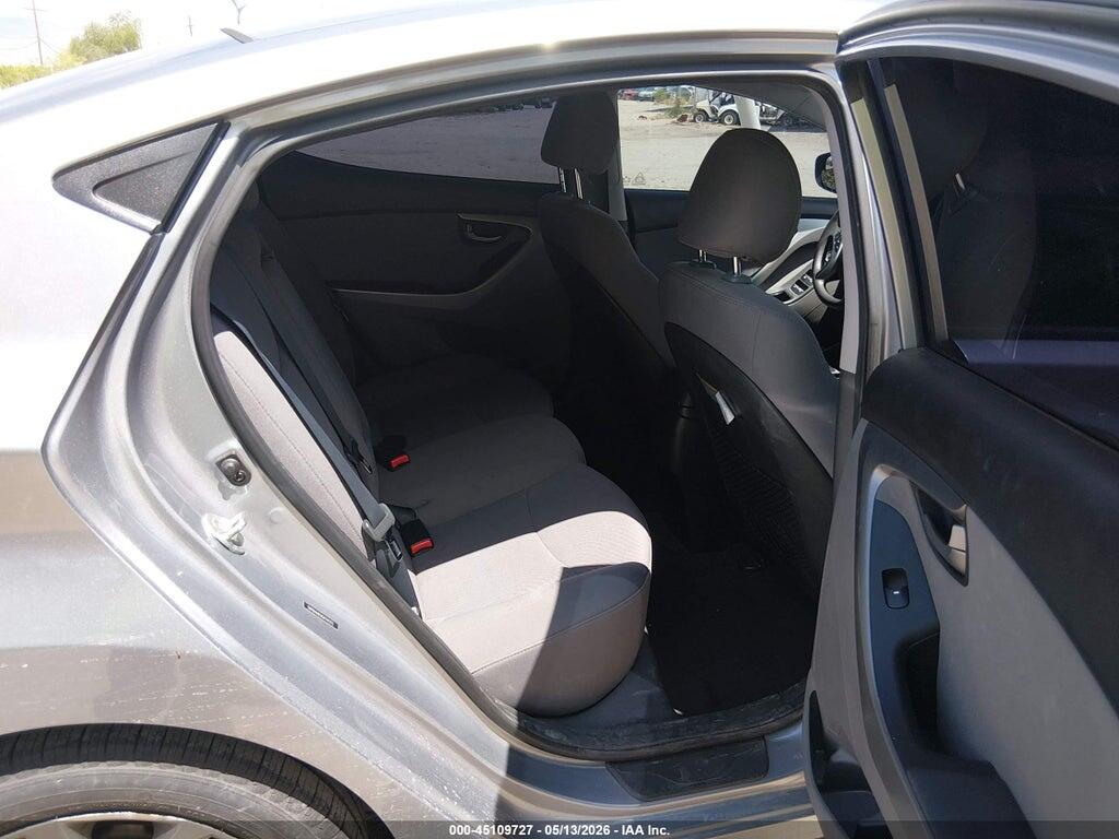 5NPDH4AE9GH741272 2016 HYUNDAI ELANTRA photo no. 8