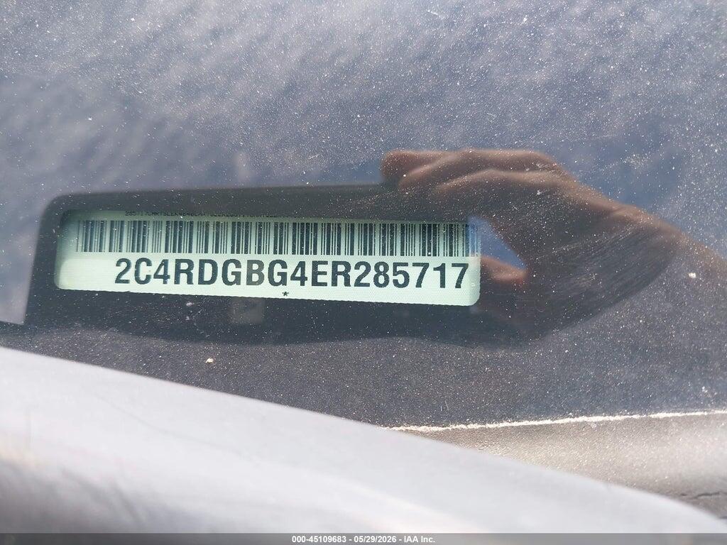 2C4RDGBG4ER285717 2014 DODGE GRAND CARAVAN photo no. 9