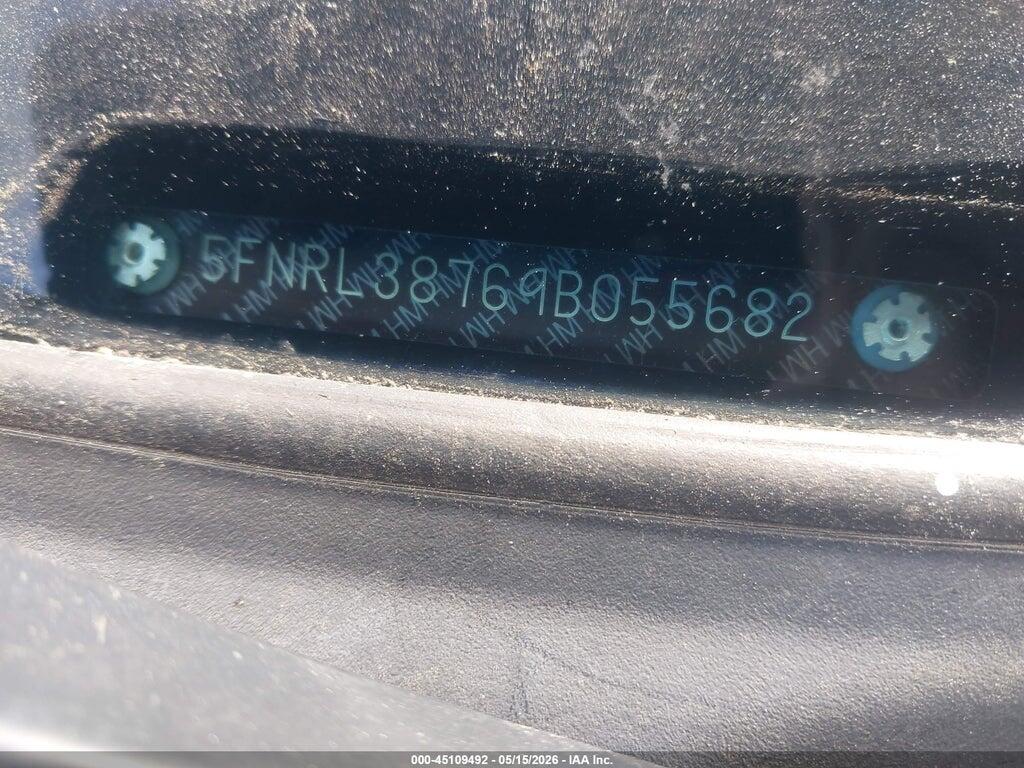 5FNRL38769B055682 2009 HONDA ODYSSEY photo no. 12