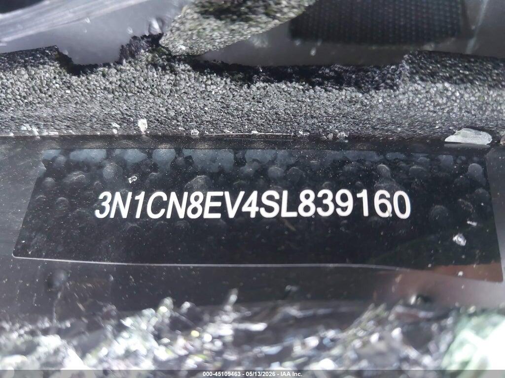 3N1CN8EV4SL839160 2025 NISSAN VERSA photo no. 9