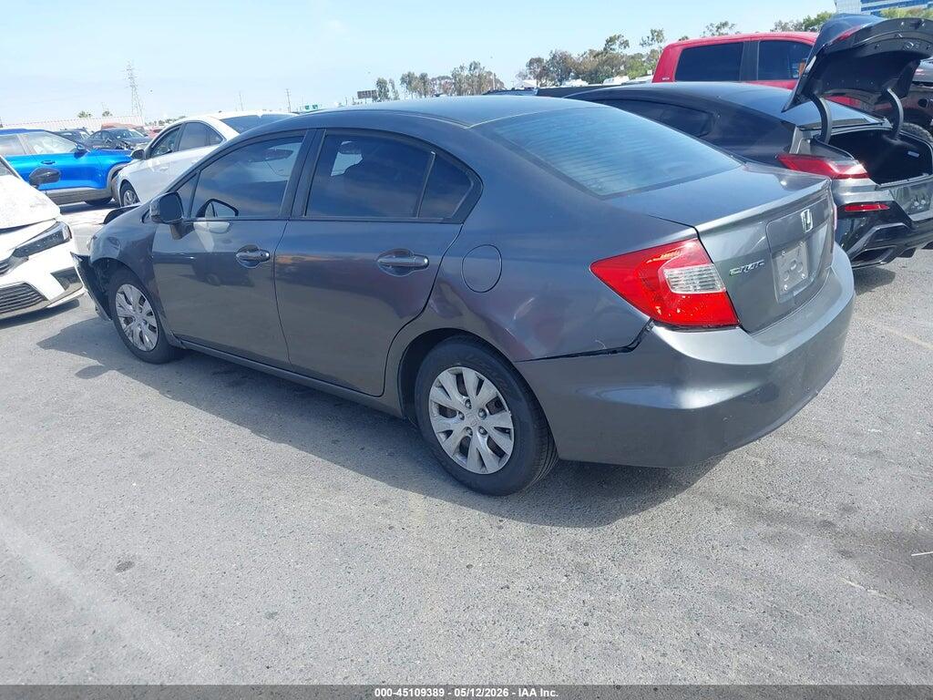 19XFB2F57CE339336 2012 HONDA CIVIC photo no. 3