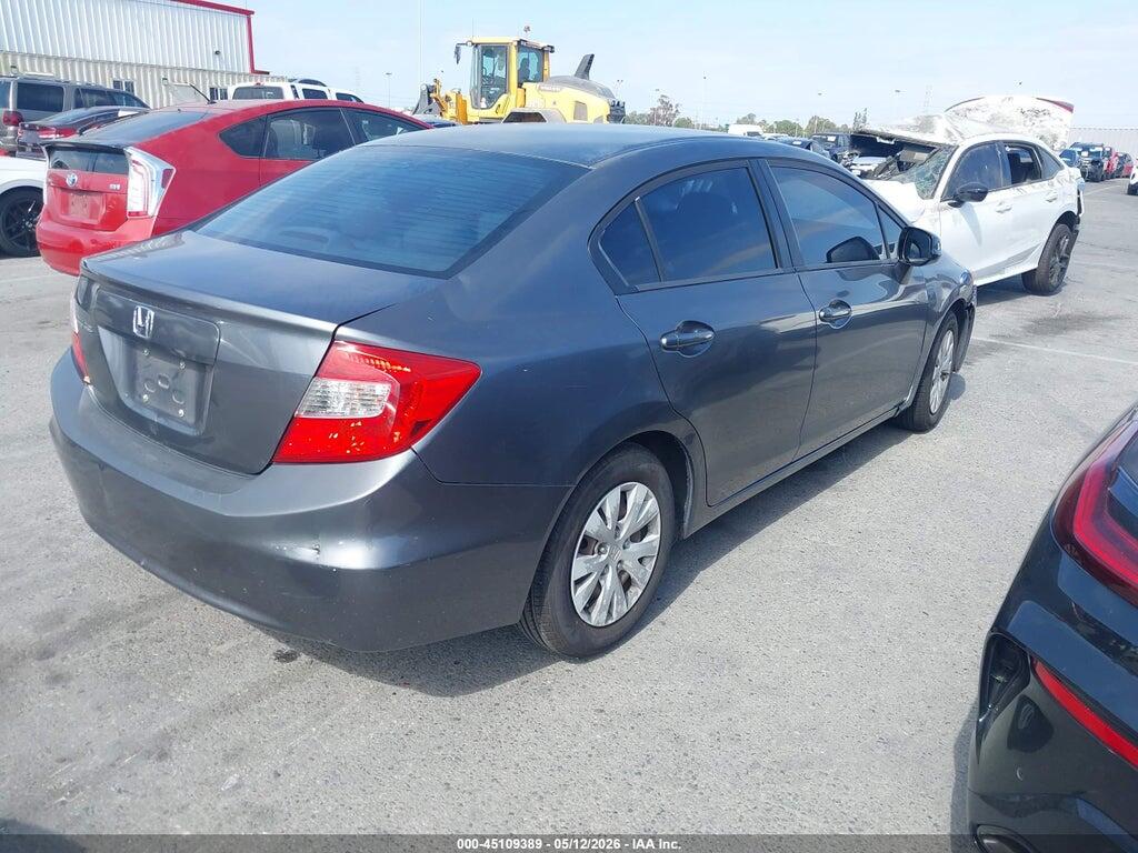 19XFB2F57CE339336 2012 HONDA CIVIC photo no. 4