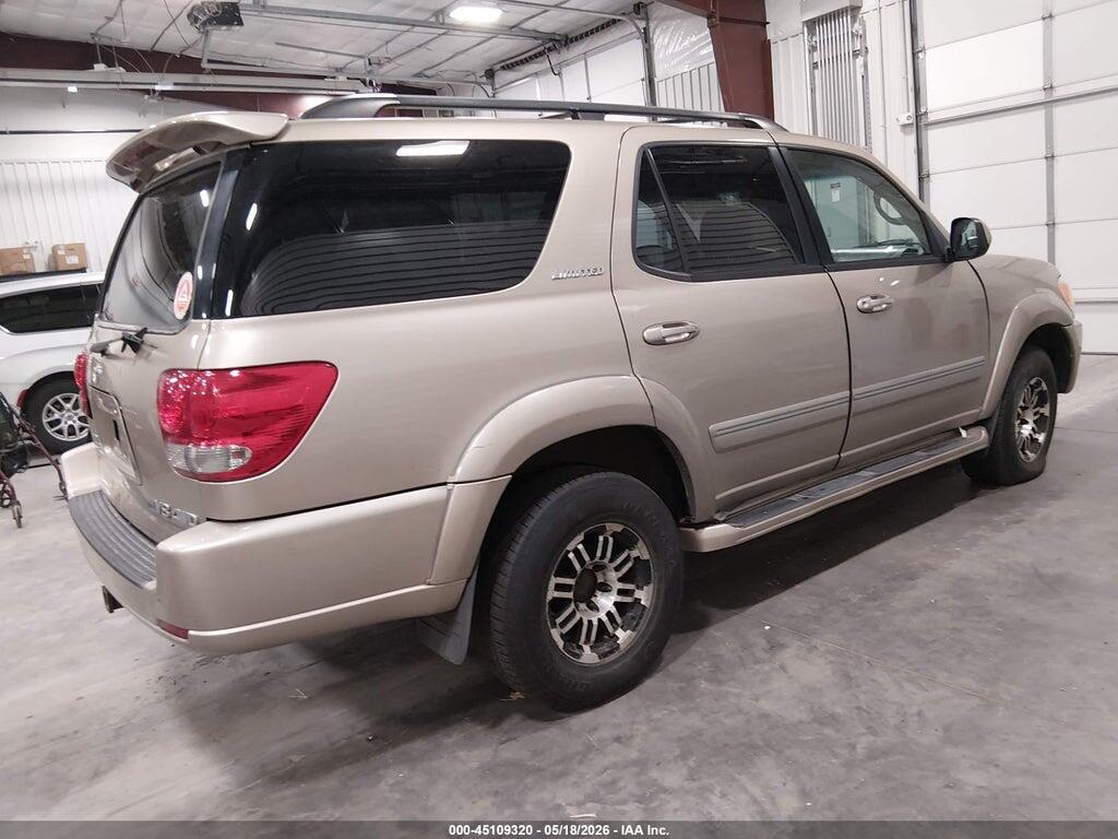 5TDBT48A55S237379 2005 TOYOTA SEQUOIA photo no. 4