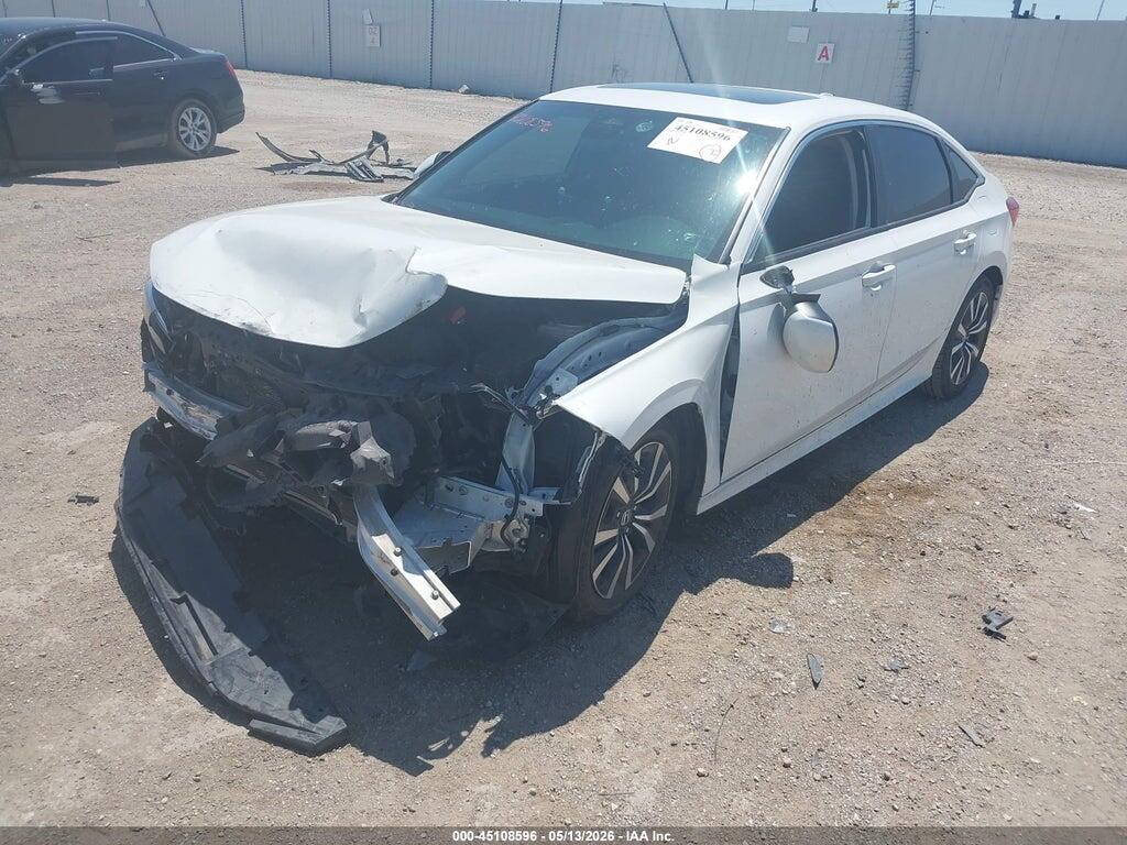 JHMFE1F75NX003477 2022 HONDA CIVIC photo no. 2