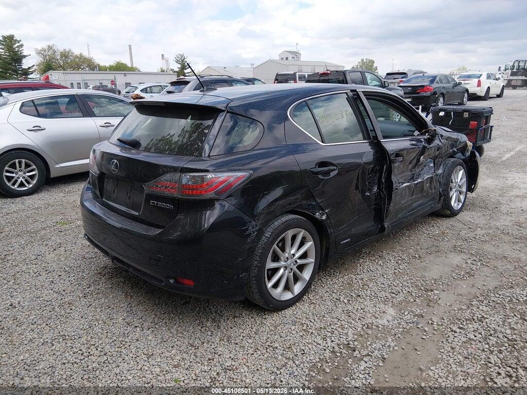 JTHKD5BH0C2107571 2012 LEXUS CT photo no. 4