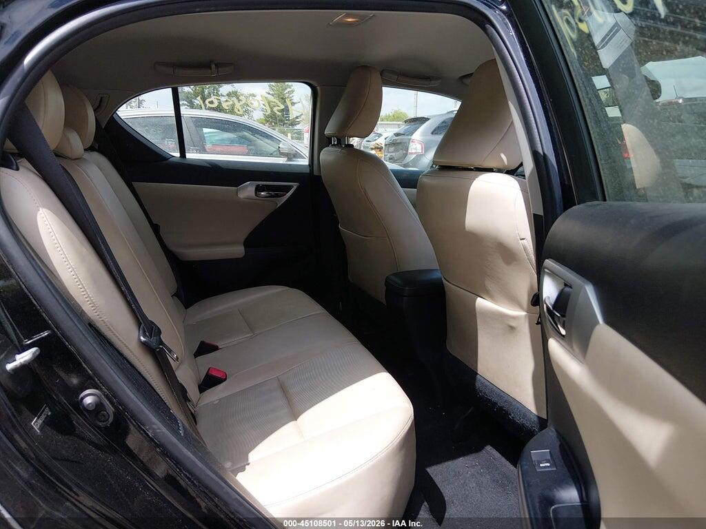 JTHKD5BH0C2107571 2012 LEXUS CT photo no. 8
