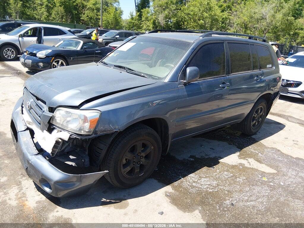 JTEEP21A050128696 2005 TOYOTA HIGHLANDER photo no. 2