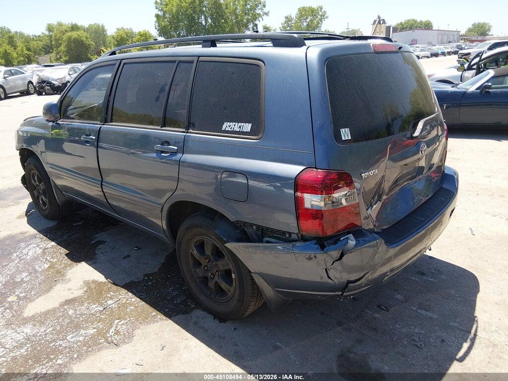 JTEEP21A050128696 2005 TOYOTA HIGHLANDER photo no. 3