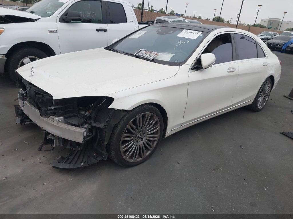 WDDUG8DB0LA527175 2020 MERCEDES-BENZ S 560 photo no. 2