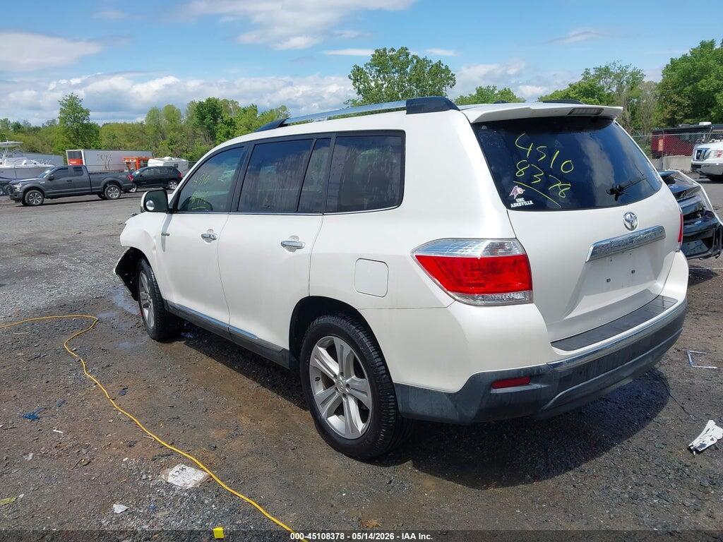 5TDYK3EH7DS101665 2013 TOYOTA HIGHLANDER photo no. 3