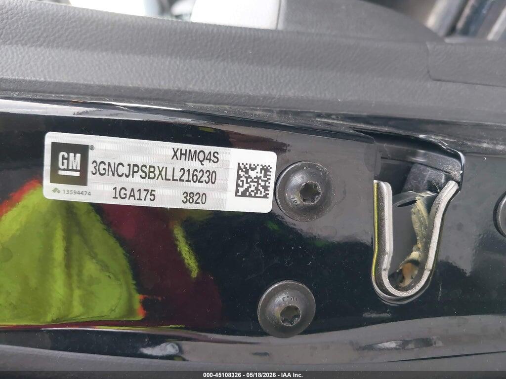 3GNCJPSBXLL216230 2020 CHEVROLET TRAX photo no. 9