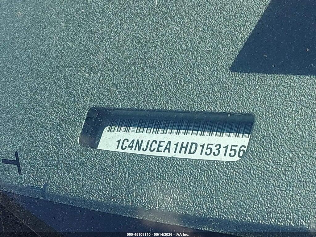 1C4NJCEA1HD153156 2017 JEEP COMPASS photo no. 9