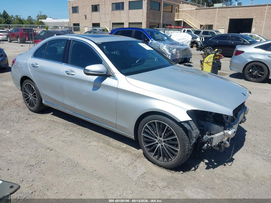 WDDWF8DB7LR545959 2020 MERCEDES-BENZ C 300 photo no. 1