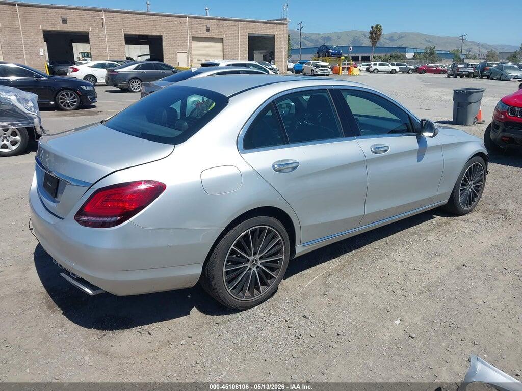 WDDWF8DB7LR545959 2020 MERCEDES-BENZ C 300 photo no. 4