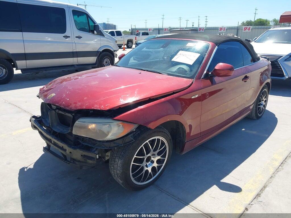 WBAUL7C51DVU08442 2013 BMW 128I photo no. 2