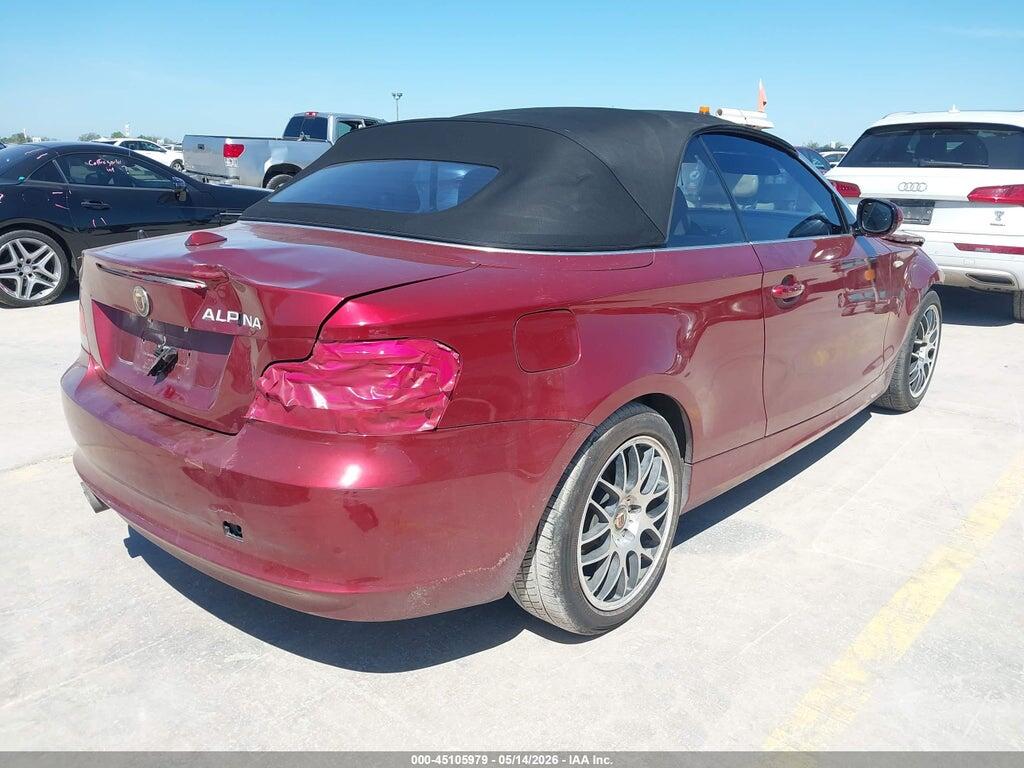 WBAUL7C51DVU08442 2013 BMW 128I photo no. 4