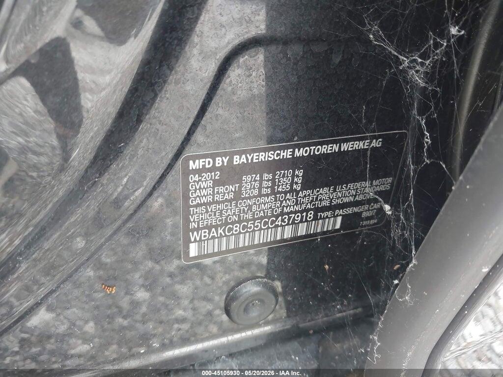 WBAKC8C55CC437918 2012 BMW 750LI photo no. 9